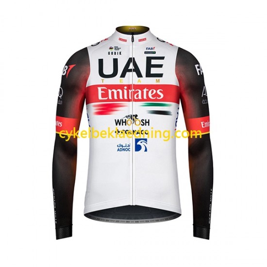 2022 UAE Team Emirates Mænd Cykeltrøje Langærmet N001