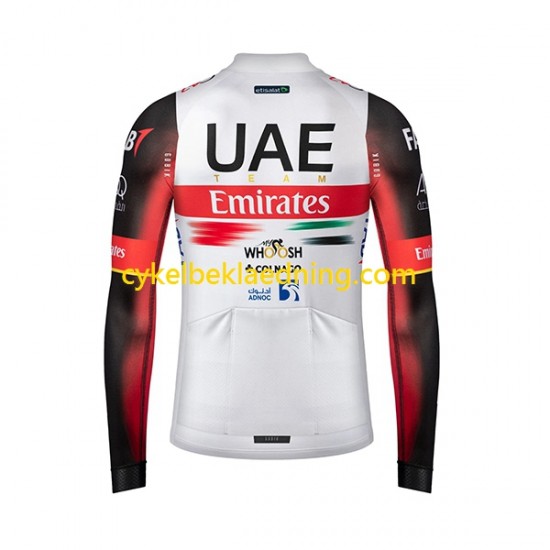 2022 UAE Team Emirates Mænd Cykeltrøje Langærmet N001