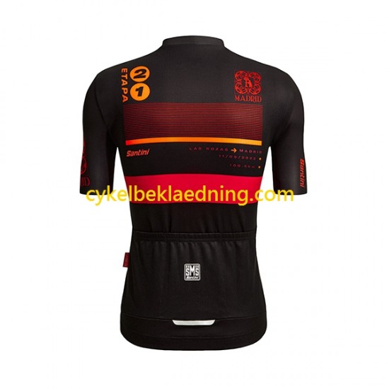 2022 Vuelta a Espana Alicante Mænd Cykeltrøje Kortærmet N003