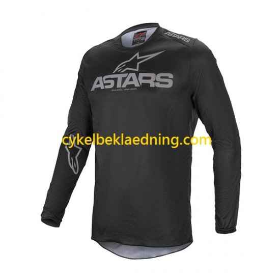 2023 Alpinestars FLUID GRAPHITE Mænd Cykeltrøje Langærmet N001