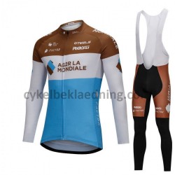 Bib Cykeltøj Sæt Lange 2018 AG2R La Mondiale M001