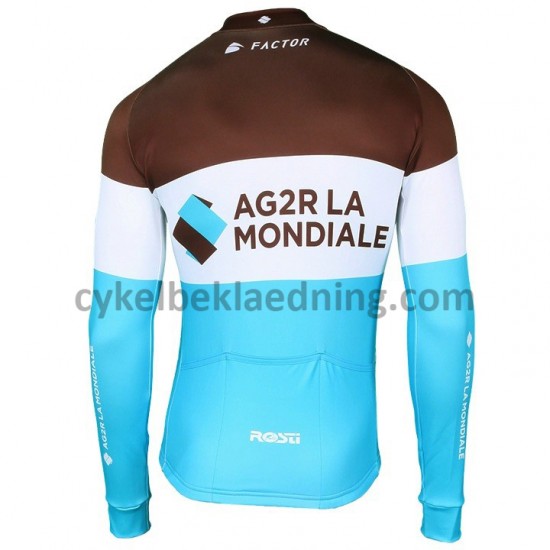 Cykeltrøje Langærmet 2018 AG2R La Mondiale M002