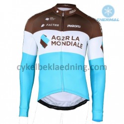 Cykeltrøje Vinter 2018 AG2R La Mondiale M002