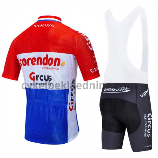 Bib Cykeltøj Sæt Korte 2019 Corendon-Circus M001