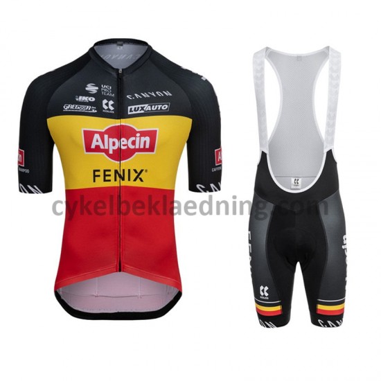 Bib Cykeltøj Sæt Korte 2021 Alpecin-Fenix M001