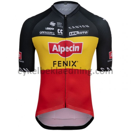 Cykeltrøje Kortærmet 2021 Alpecin-Fenix M001
