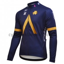 Cykeltrøje Langærmet 2018 Aqua Blue Sport M001