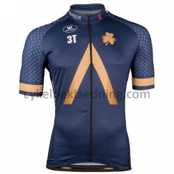 Cykeltrøje Kortærmet 2018 Aqua Blue Sport M001