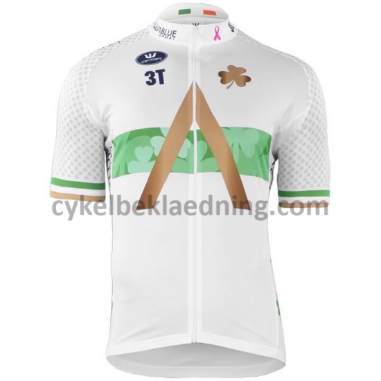 Bib Cykeltøj Sæt Korte 2018-2019 Aqua Blue Sport M001