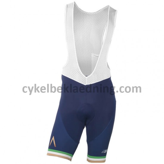 BIB Cykelbukser Korte 2018-2019 Aqua Blue Sport M001