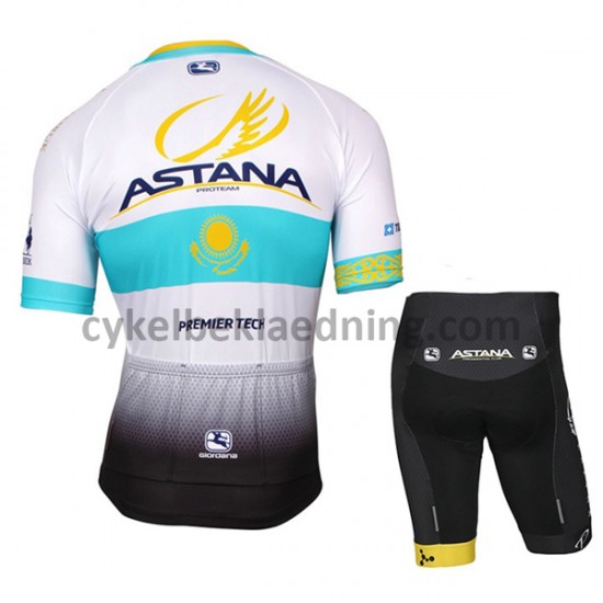 Cykeltøj Sæt Korte 2017 Astana Pro Team Børn M002