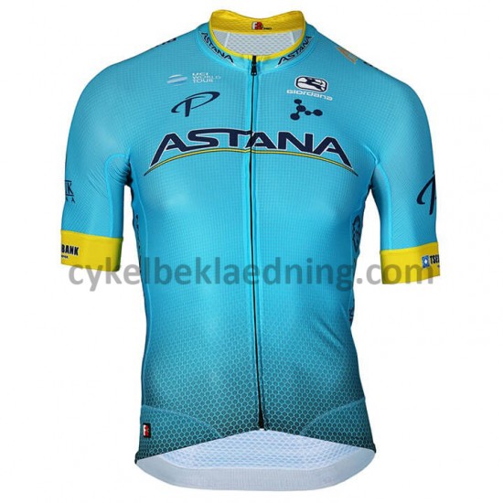 Cykeltrøje Kortærmet 2018 Astana Pro Team M001