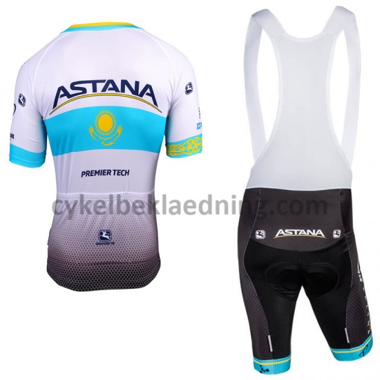 Bib Cykeltøj Sæt Korte 2018 Astana Pro Team M002