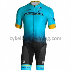 Bib Cykeltøj Sæt Korte 2019 Astana Pro Team M001