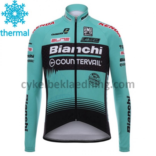 Bib Cykeltøj Sæt Vinter 2017 Bianchi Countervail M001