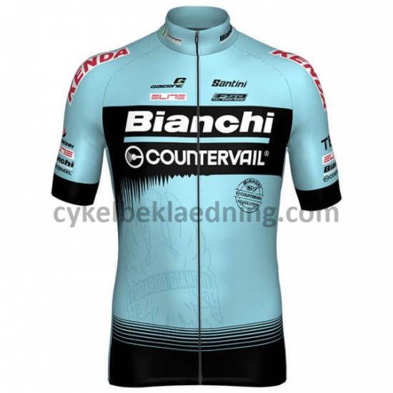 Cykeltrøje Kortærmet 2018 Bianchi Countervail M001