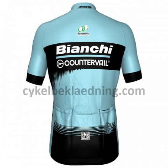 Cykeltrøje Kortærmet 2018 Bianchi Countervail M001