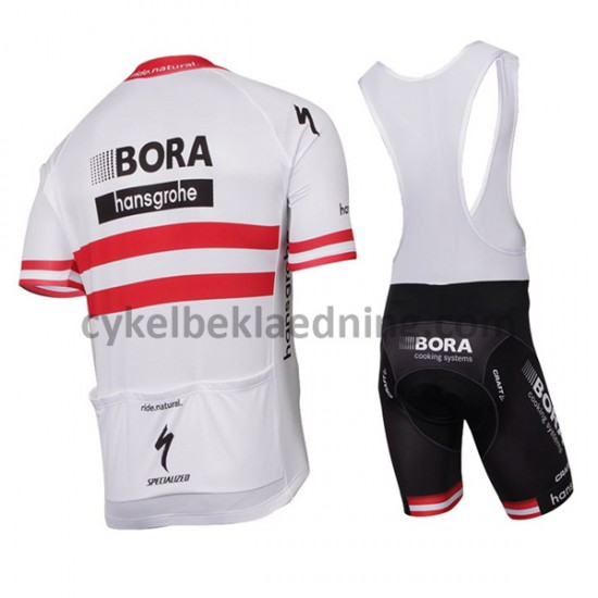 Bib Cykeltøj Sæt Korte 2017-18 Bora-Hansgrohe M005