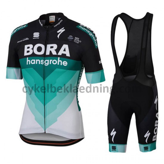 Bib Cykeltøj Sæt Korte 2018 Bora Hansgrohe M001