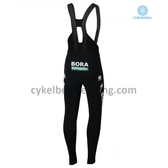 Bib Lange Cykelbukser Vinter 2018 Bora Hansgrohe M001