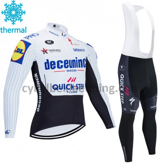 Bib Cykeltøj Sæt Vinter 2020 Deceuninck-Quick-Step M004