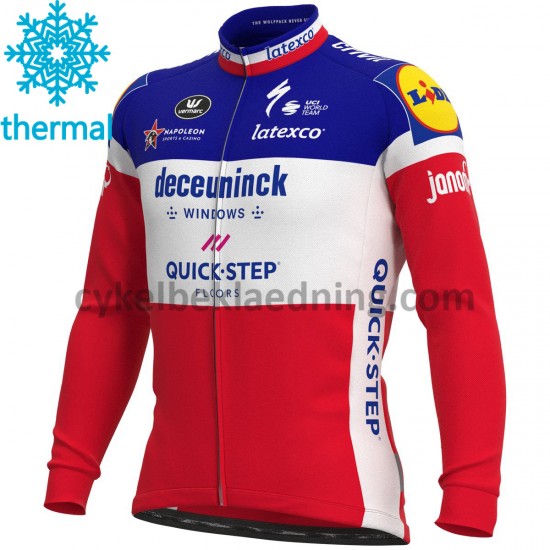 Cykeltrøje Vinter 2021 Deceuninck-Quick-Step M001