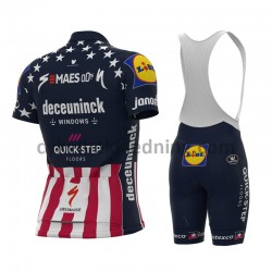 Bib Cykeltøj Sæt Korte 2021 Deceuninck-Quick-Step M004