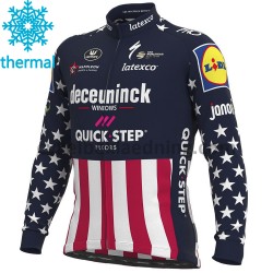 Cykeltrøje Vinter 2021 Deceuninck-Quick-Step M004