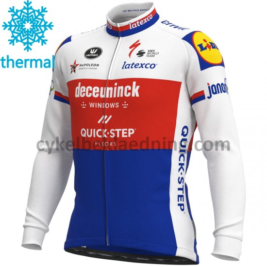 Cykeltrøje Vinter 2021 Deceuninck-Quick-Step M005