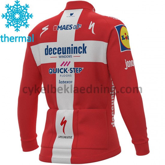 Cykeltrøje Vinter 2021 Deceuninck-Quick-Step M007