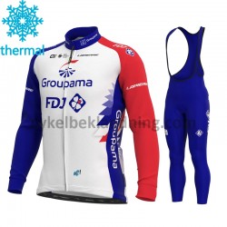 Bib Cykeltøj Sæt Vinter 2021 Groupama-FDJ M001