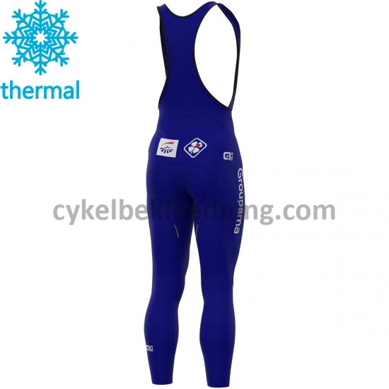 Bib Lange Cykelbukser Vinter 2021 Groupama-FDJ M001