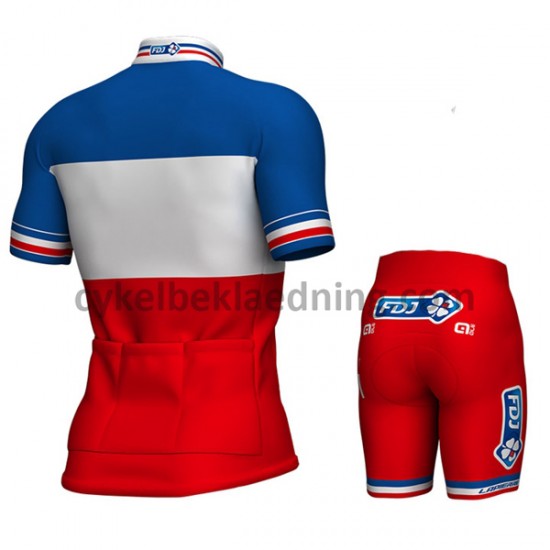 Cykeltøj Sæt Korte 2017 FDJ Børn M003