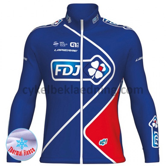 Cykeltrøje Vinter 2017 FDJ M002