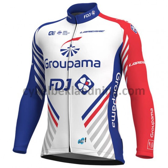 Cykeltrøje Langærmet 2018 FDJ M001