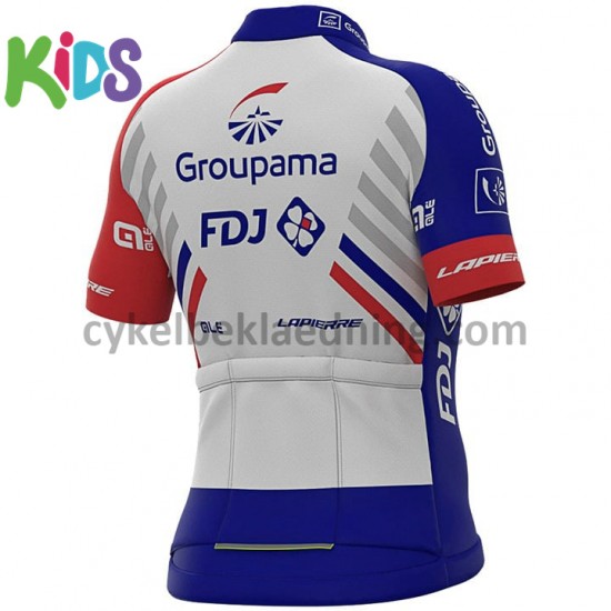 Cykeltøj Sæt Korte 2020 Groupama-FDJ Børn M001