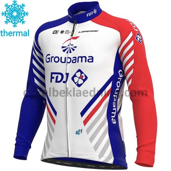 Cykeltrøje Vinter 2020 Groupama-FDJ M001