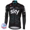 Cykeltrøje Vinter 2017 Team Sky M001