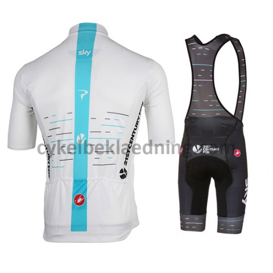 Bib Cykeltøj Sæt Korte 2017 Team Sky M003