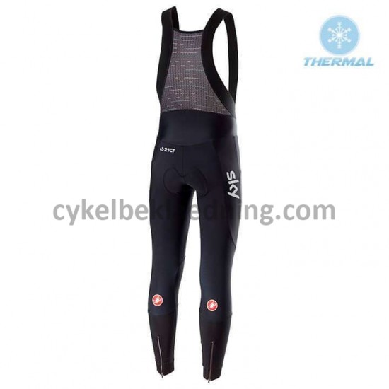 Bib Cykeltøj Sæt Vinter 2018 Team Sky M001