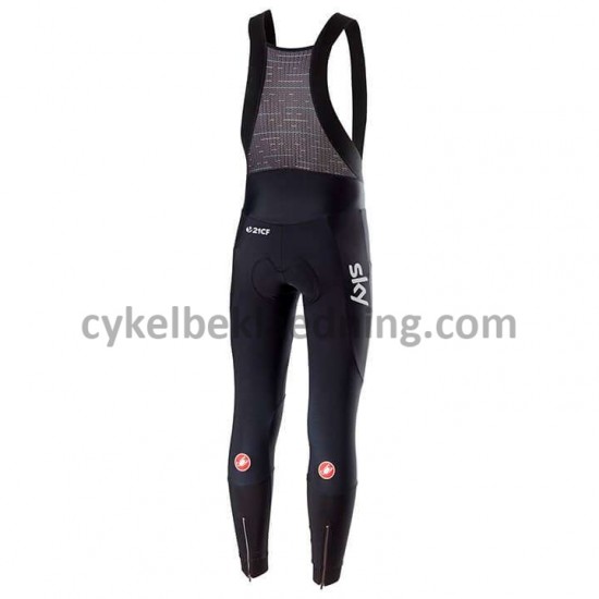 Bib Lange Cykelbukser 2018 Team Sky M001