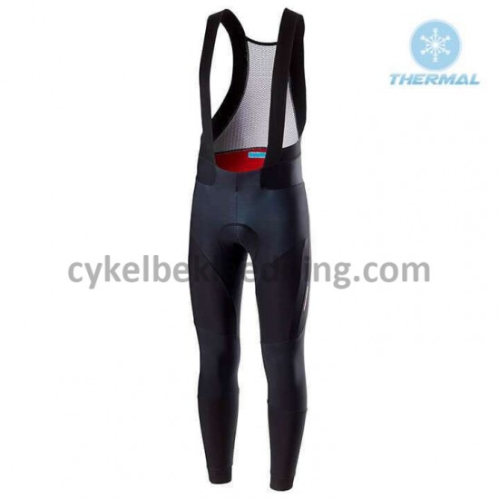 Bib Cykeltøj Sæt Vinter 2018 Team Sky M002