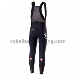 Bib Lange Cykelbukser 2018 Team Sky M002