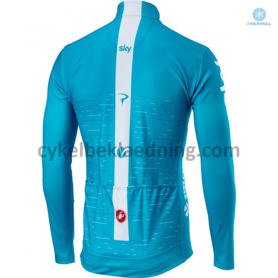 Cykeltrøje Vinter 2018 Team Sky M002