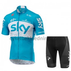 Cykeltøj Sæt Korte 2018 Team Sky M002