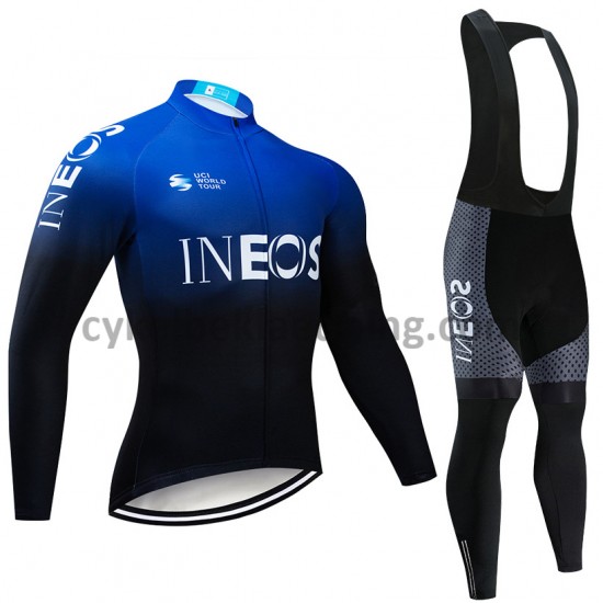 Bib Cykeltøj Sæt Lange 2019 TEAM INEOS M002