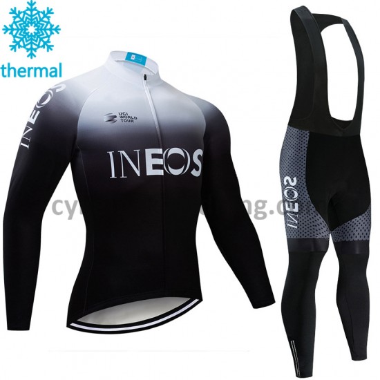 Bib Cykeltøj Sæt Vinter 2019 TEAM INEOS M003
