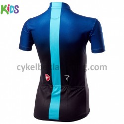 Cykeltrøje Kortærmet 2019 Team Sky Børn M001
