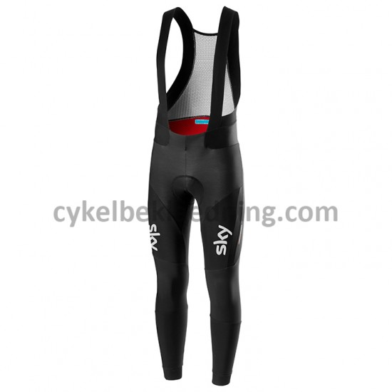 Bib Lange Cykelbukser 2019 Team Sky M001