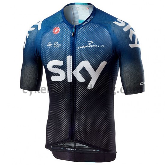 Cykeltrøje Kortærmet 2019 Team Sky M001